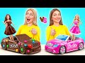 チョコレートの食べ物 vs 本物の食べ物のチャレンジ | 驚くべきことにらしいキッチンレシピ Choco DO