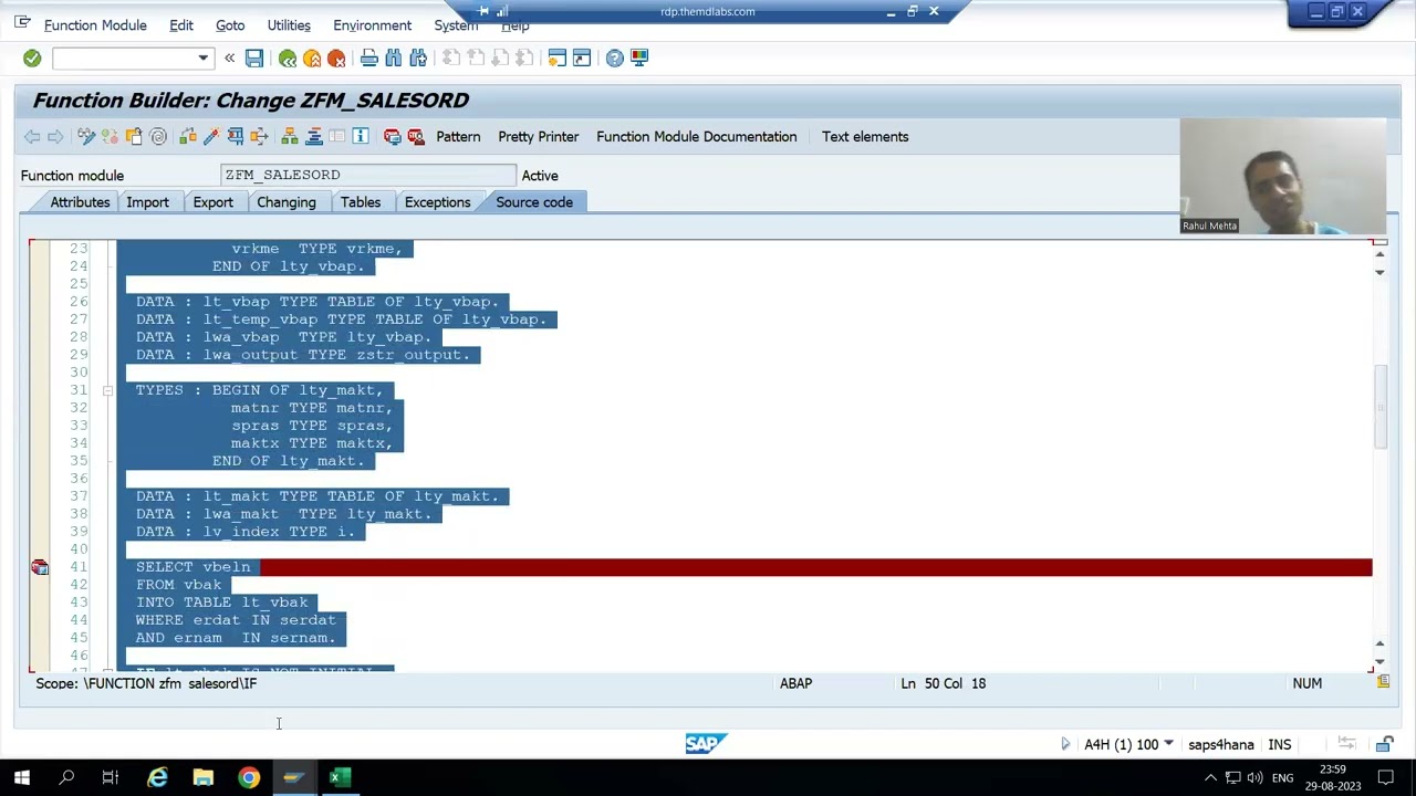 20 - Sample Project Case Studies - Sales Order Report Part20