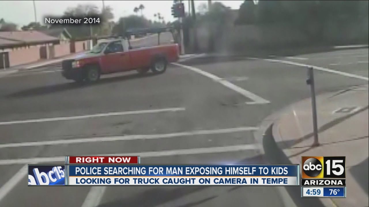 Police looking for indecent exposure suspect - YouTube