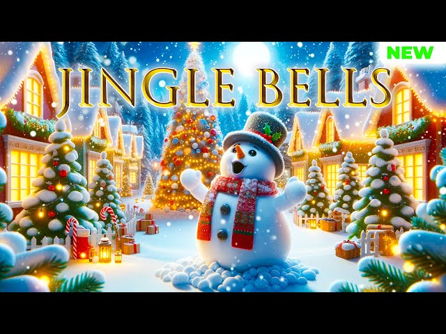 🔔 Jingle Bells | Original Song 🎄 with Lyrics & Christmas Imagery 🎅 class=