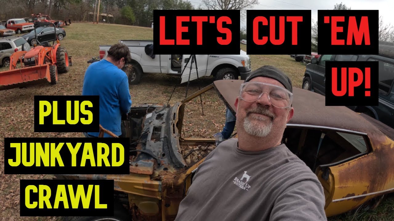 Разбираем старые автомобили Ford и объезжаем свалки вместе с @flatbrokegarage!