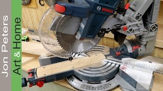 Zero Clearance Insert for Bosch Dual Bevel Glide Miter Saw