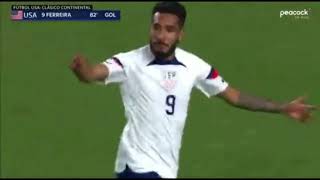 Jesus Ferreira Game-Tying Goal vs Mexico