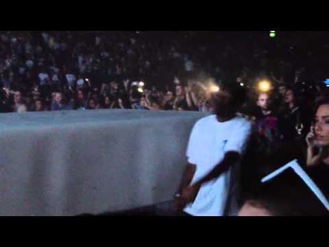 Tyler, The Creator Rapping Along To Kanye's 'Runaway' Live