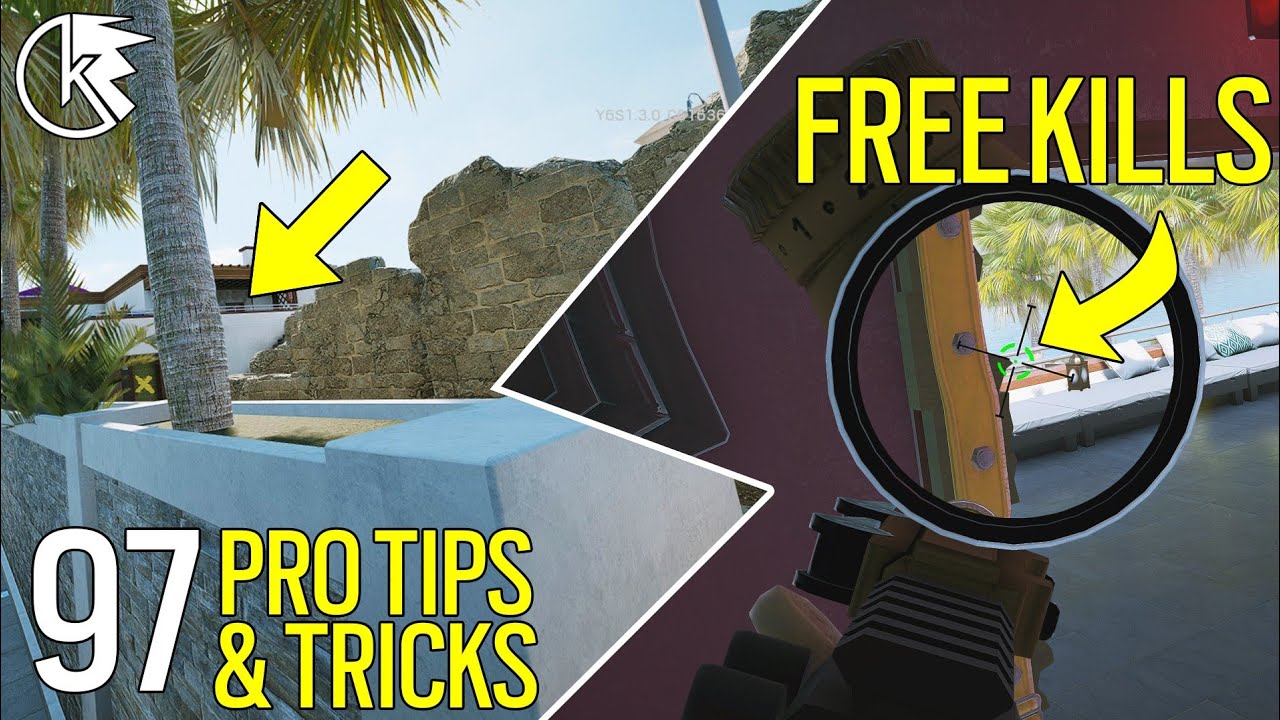 97 PRO Tips and Tricks - Rainbow Six Siege - YouTube