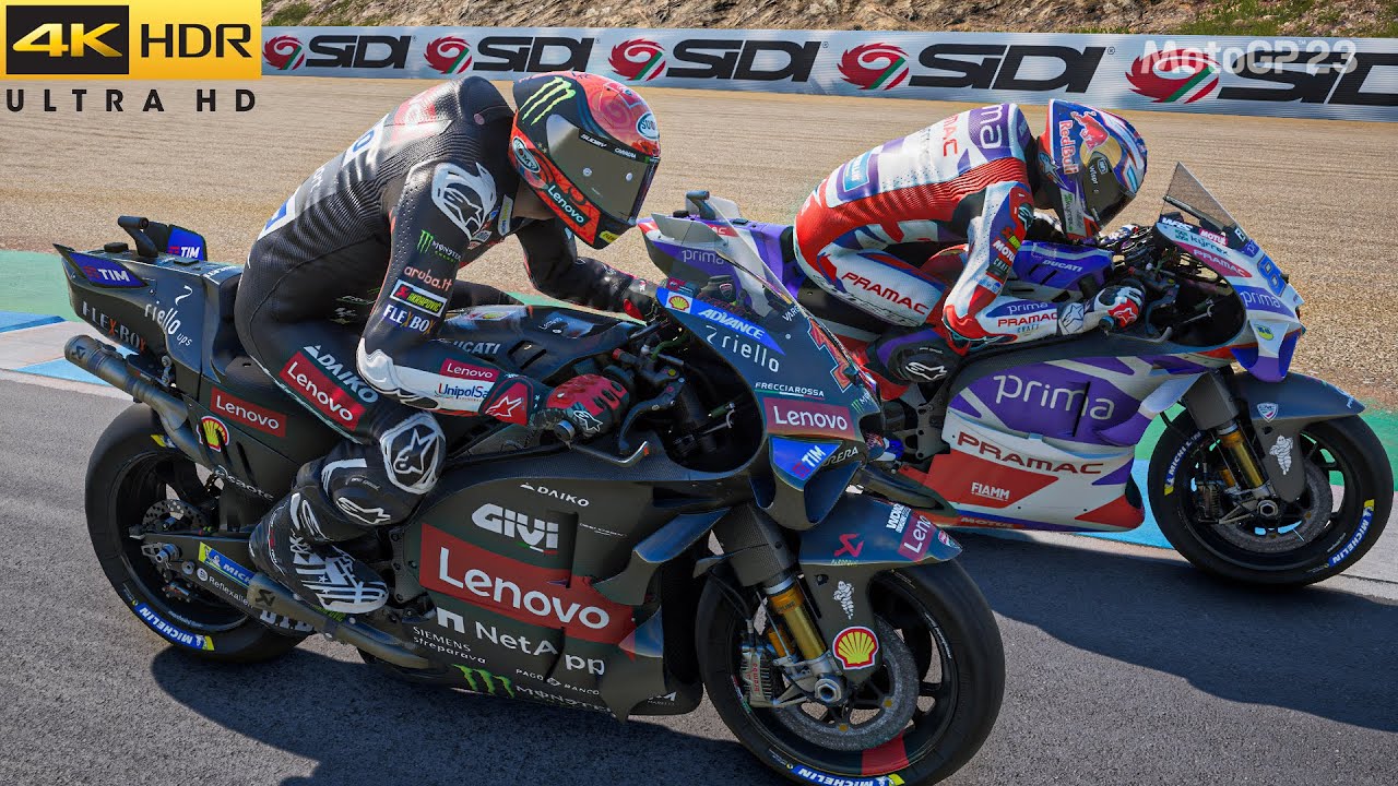 MotoGP 23 - 100% Race at Spanish GP / Pecco Bagnaia vs. Jorge Martin ...