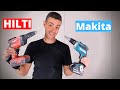 Hilti vs Makita Cordless Drywall Screwgun!!!