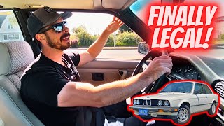 LEGAL After 5 Years OFF The Road! 1984 BMW E30 318i