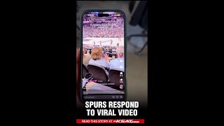 Spurs respond after viral video at game sparks backlash