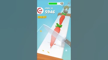Perfect slice level 14 | #vairalshort #memes #games