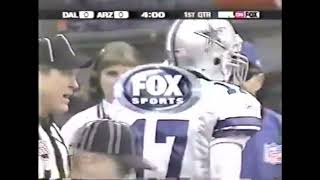 Dallas Cowboys @ Arizona Cardinals, Week 15 2001 Full Game