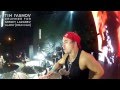 Tim Ivanov drummer for Sergey Lazarev. Alarm (Moscow / Minsk - live shows) - drum cam