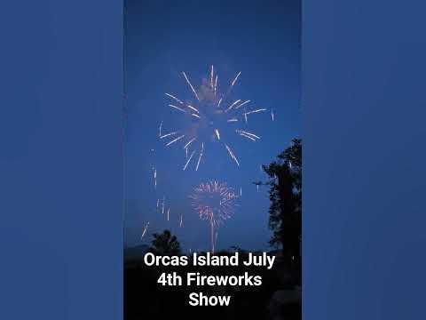 fourth of july fireworks orcas island
