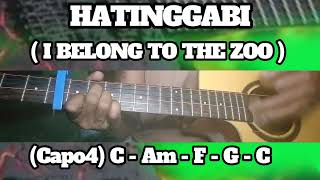 HATINGGABI ( I BELONG TO THE ZOO ) BASIC CHORDS TUTORIAL GUITAR