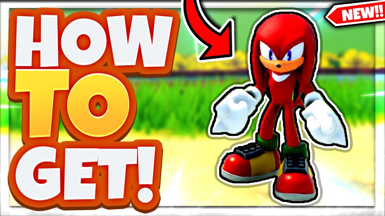 HOW TO UNLOCK KNUCKLES FAST! (ROBLOX SONIC SPEED SIMULATOR) 