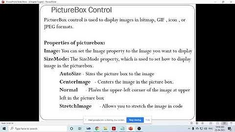 028 Picture Box and Timer Control in C#