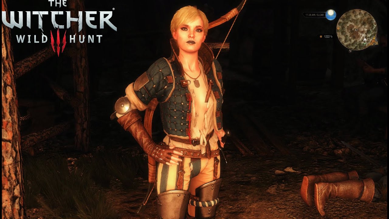 The Witcher 3 Mods 24 Peepers And Sexy Ves Better Torches Youtube