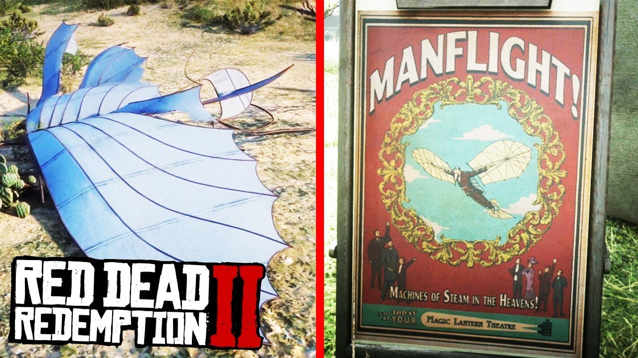 MÁQUINAS VOLADORAS en Red Dead Redemption 2 (Explicación) - YouTube