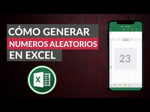 Cómo Crear o Generar Números Aleatorios en Excel sin Repetir Ninguno