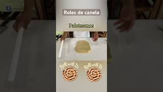 Roles de canela gigantes #recetas #panaderia