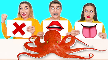 BITE, LICK OR NOTHING CHALLENGE #2! Prank Wars by Multi DO CHALLENGE