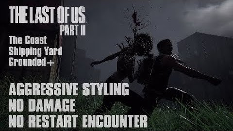 TLOU2 | Abby | The Coast Shipping Yard | Grounded+ | AGGRESSIVE STYLING | NO DAMAGE | NO RESTART