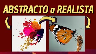 Como Pintar de Abstracto a Realista  |  Paso a Paso