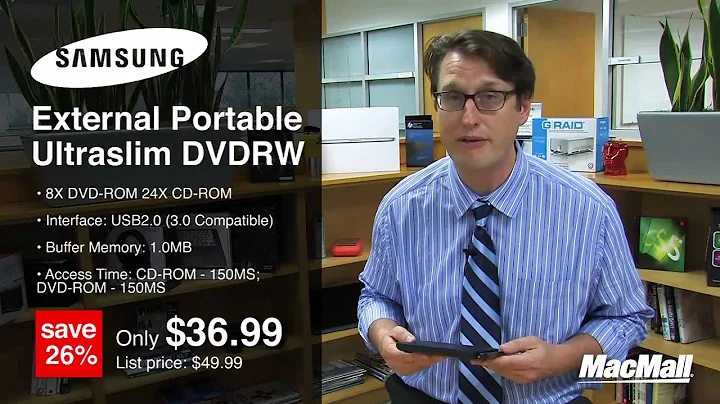 Samsung DVD MacMall Review by Chris Quilisch