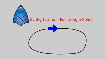 Synfig tutorial - Following a Spline