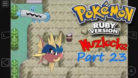 Pokemon Ruby Nuzlocke Challenge Part 23: Water You Typing?