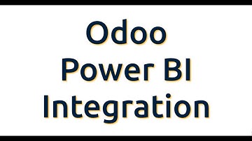 Power BI Odoo ERP Integration by EKIKA (Odoo Apps ek_powerbi_connector)
