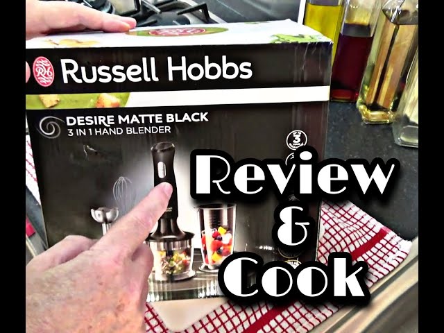 Blender MATTE DESIRE BLACK Russell hobbs 24722-56