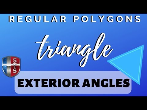 Video: Ano ang mga pandagdag na panlabas na anggulo?