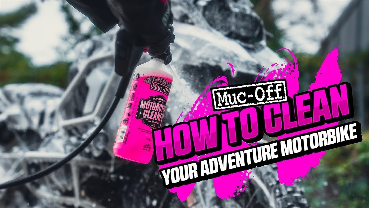 Muc-Off | How To Clean Your Shaft Drive Adventure Bike | Big Bad Bikes