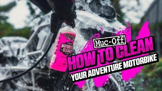 Muc-Off | How To Clean Your Shaft Drive Adventure Bike | Big Bad Bikes