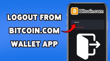 How To Log Out From Bitcoin.com Wallet App 2024 | Securely Sign Out Of Your Crypto Wallet