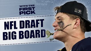 2024 NFL Draft Top 50 Big Board: Who's ranked TOO HIGH and ranked TOO LOW