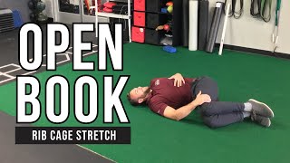 Open Book Rib Cage Stretch | Sports Performance with Adam Halseth