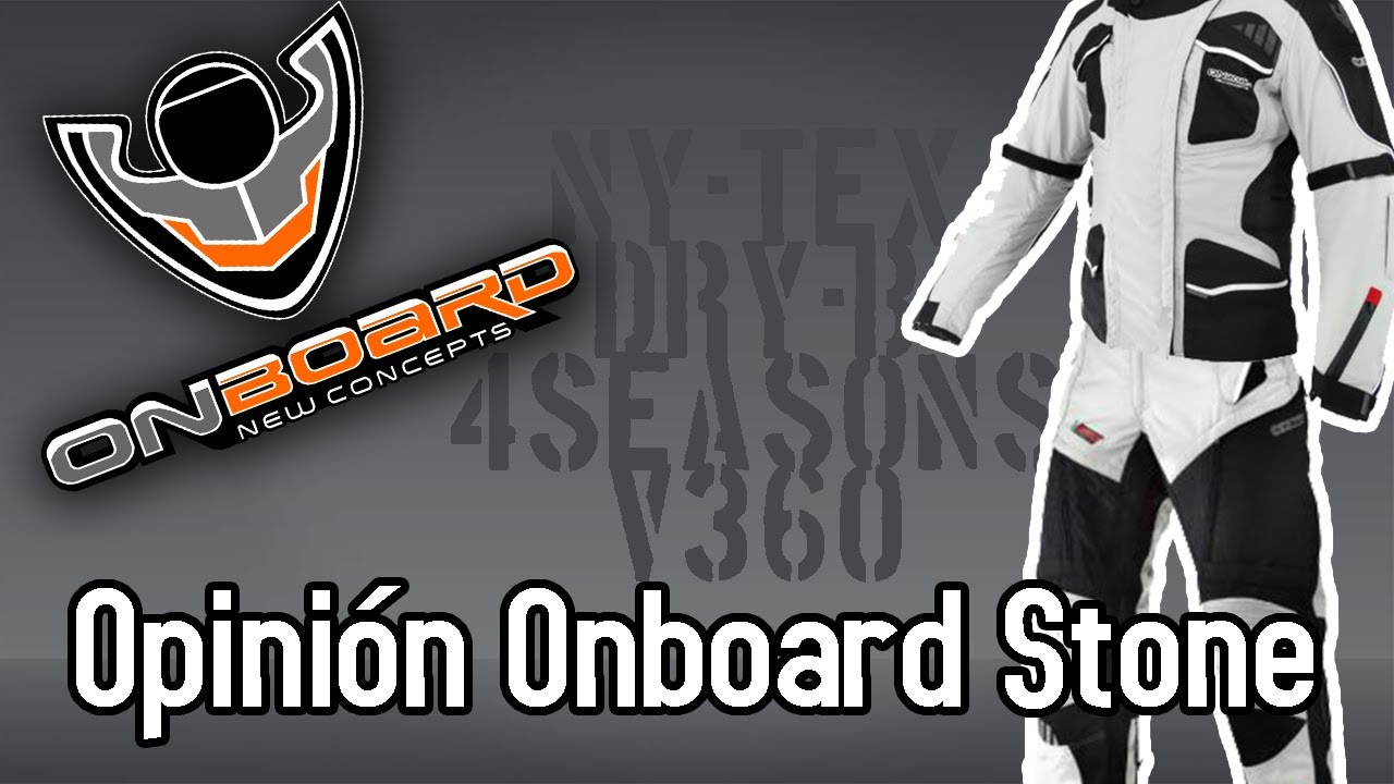 ONBOARD STONE 4seasons v360 dry-b ny-tex | Review - YouTube