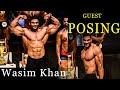 Wasim khan posing in nbbui world compitition 2018