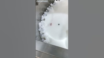 Bottle feeding machine for eye drop丨How to uplod bottles automatically???