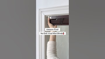 🍫No-Drill Vinyl Cordless Blinds