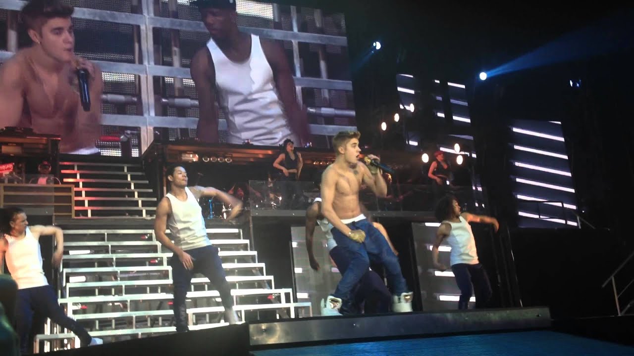 Boyfriend & Baby live - Justin Bieber Believe Tour - CPH Denmark - GC