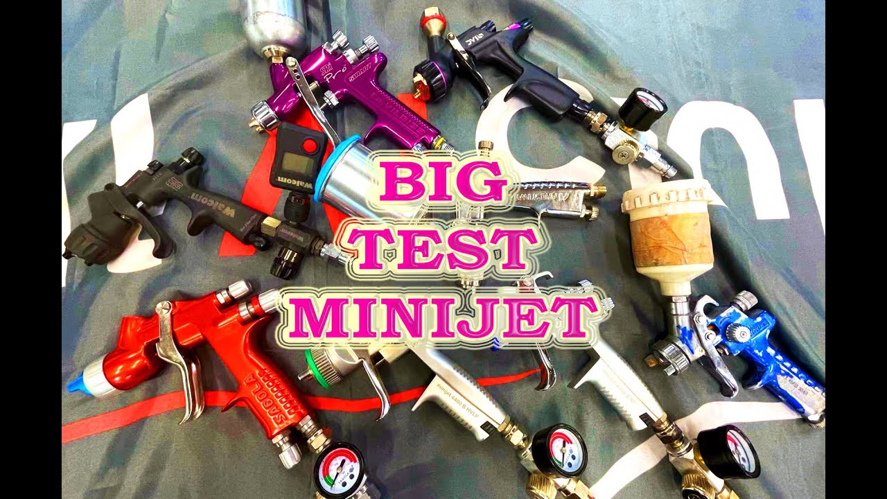 полный обзор мини краскопультов 2023 review minijet 2023