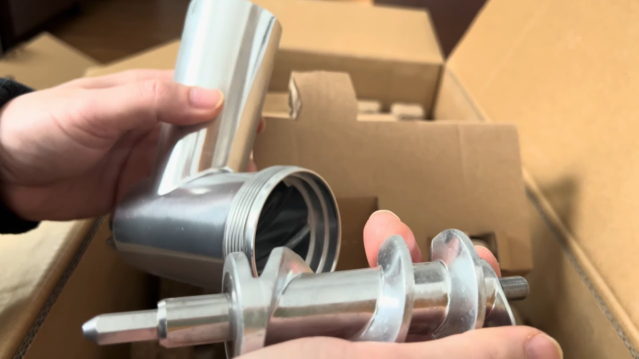 Kenwood Fleischwolfaufsatz KAX950ME unboxing