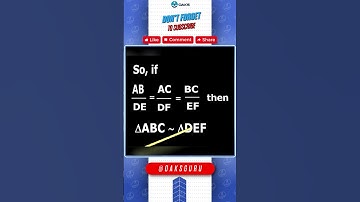 Pure Geometry || SAS Criterion of Similarity || Class X #oaks