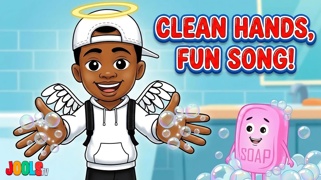 Wash Your Hands Remix | Handwashing Dance Song | Teach Kids Healthy Habits | Jools TV