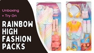 Are the Rainbow High Fashion Packs any Good !     Trying MGA doll clothes on BJDs