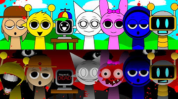 INCREDIBOX SPRUNKI!!! (Indie Horror) - Full Game - No Commentary