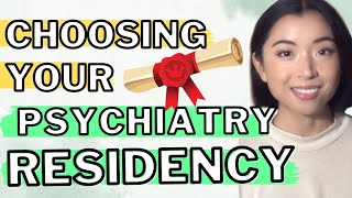 10 MUST HAVES when choosing a #PSYCHIATRY RESIDENCY | Doctor Jackie #ChildPsychiatrist